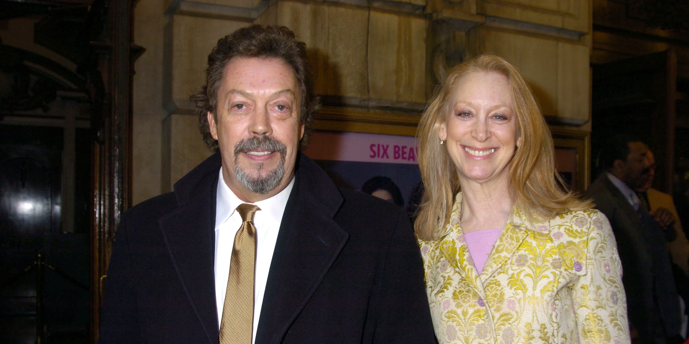 Tim Curry and Marcia Hurwitz | Source: Getty Images
