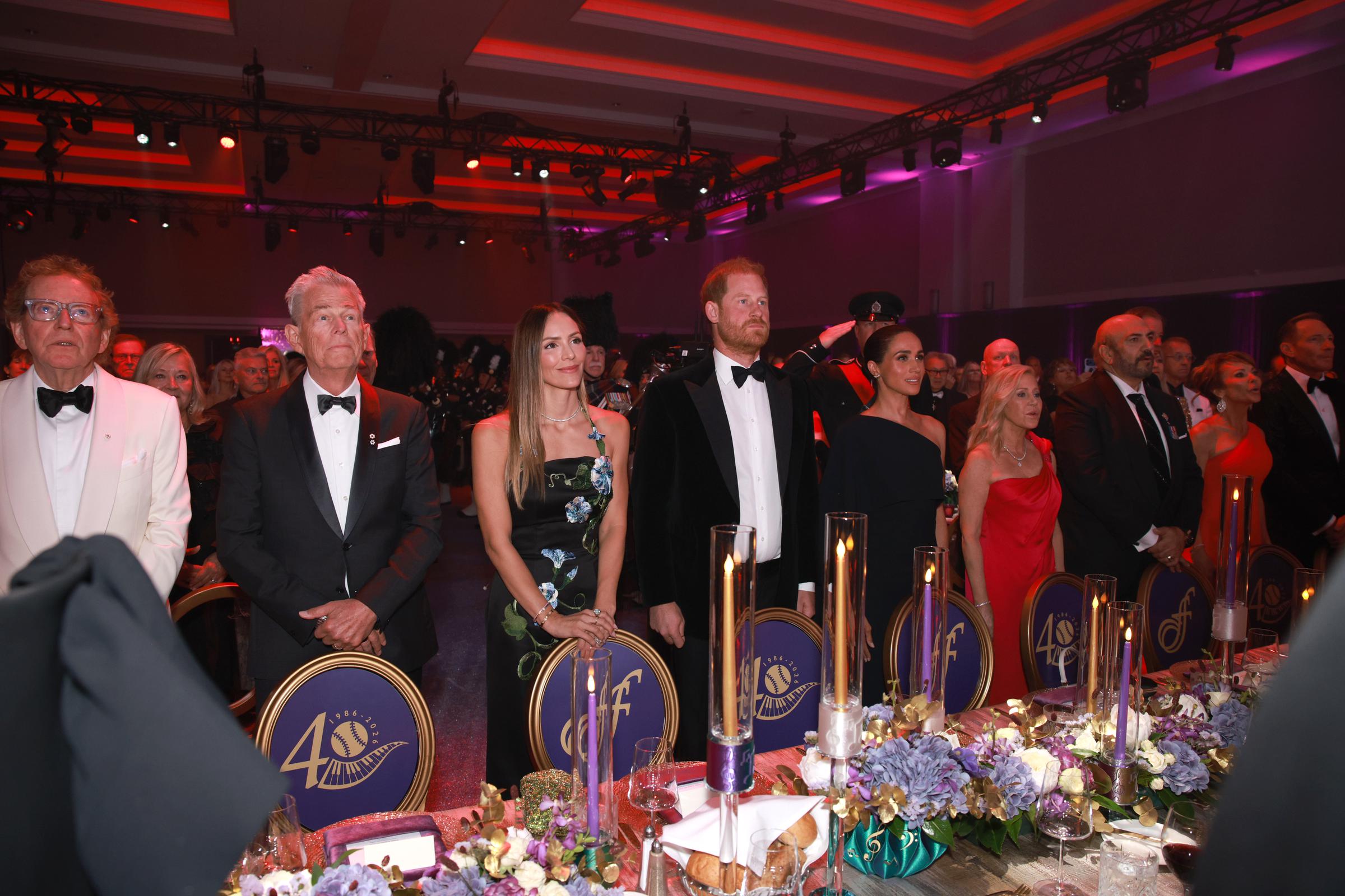 The David Foster Foundation's 40th anniversary gala brought together longtime supporters and high-profile guests for a m