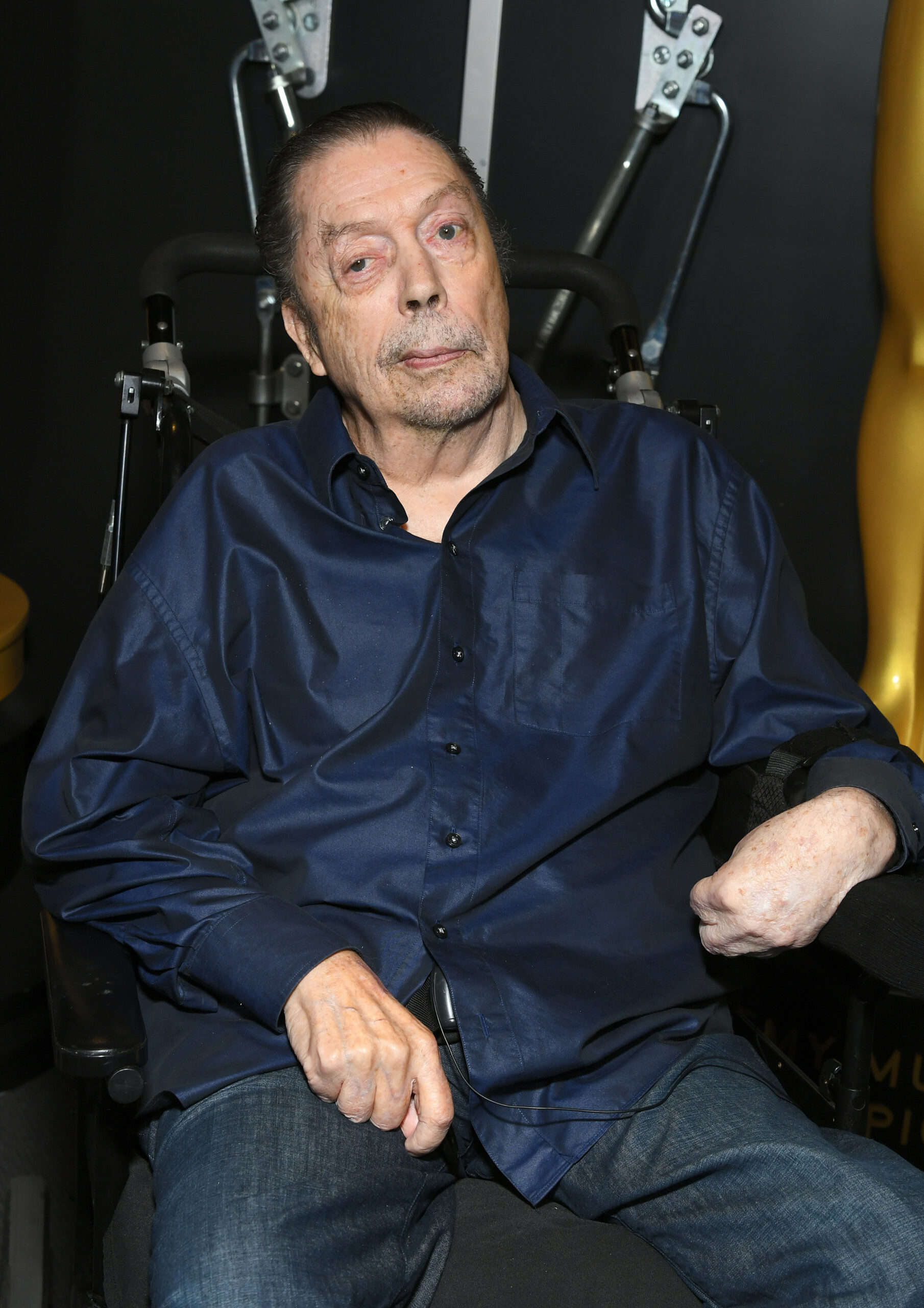 Tim Curry at "The Academy Museum Hosts 50th Anniversary of 'The Rocky Horror Picture Show' with Tim Curry and Sins 