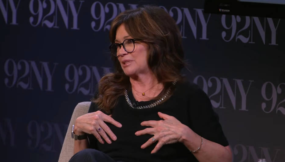 Valerie Bertinelli talking about her new book with Drew Barrymore on March 24, 2026 | Source: YouTube/The 92nd Street Y,