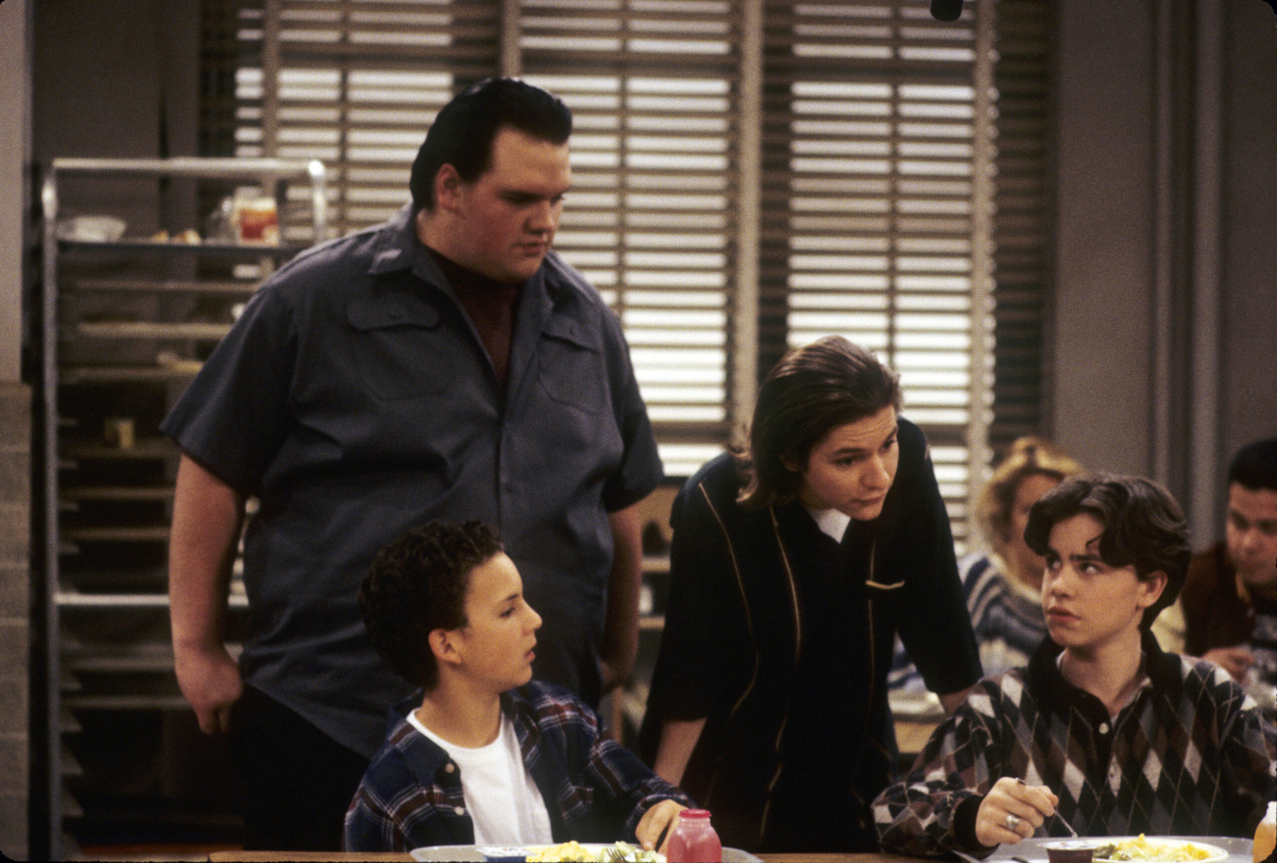 Ethan Suplee stood out among his young co-stars during an early appearance on ABC's "Boy Meets World," years b