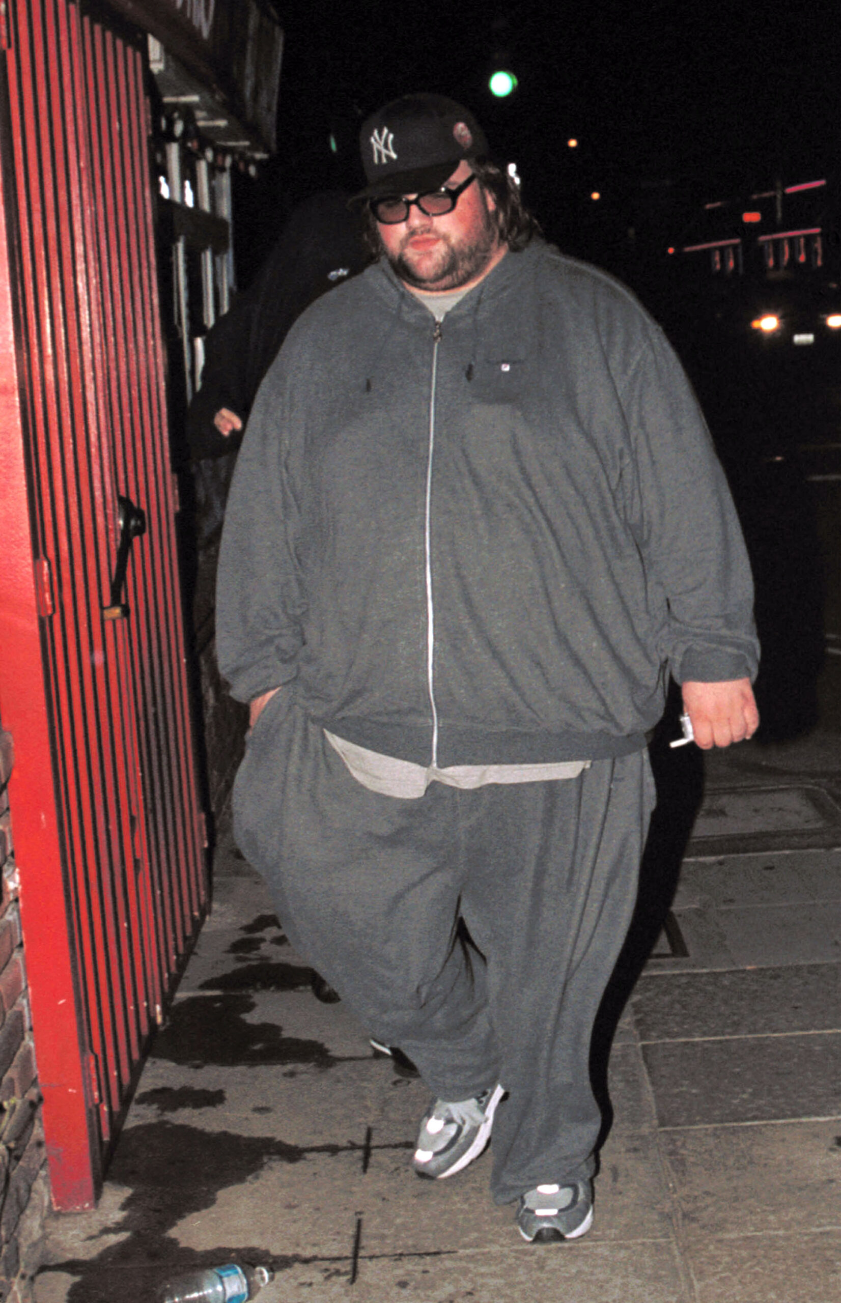 Ethan Suplee was spotted leaving The Standard hotel in Hollywood, California, on April 11, 2002. The photograph offered