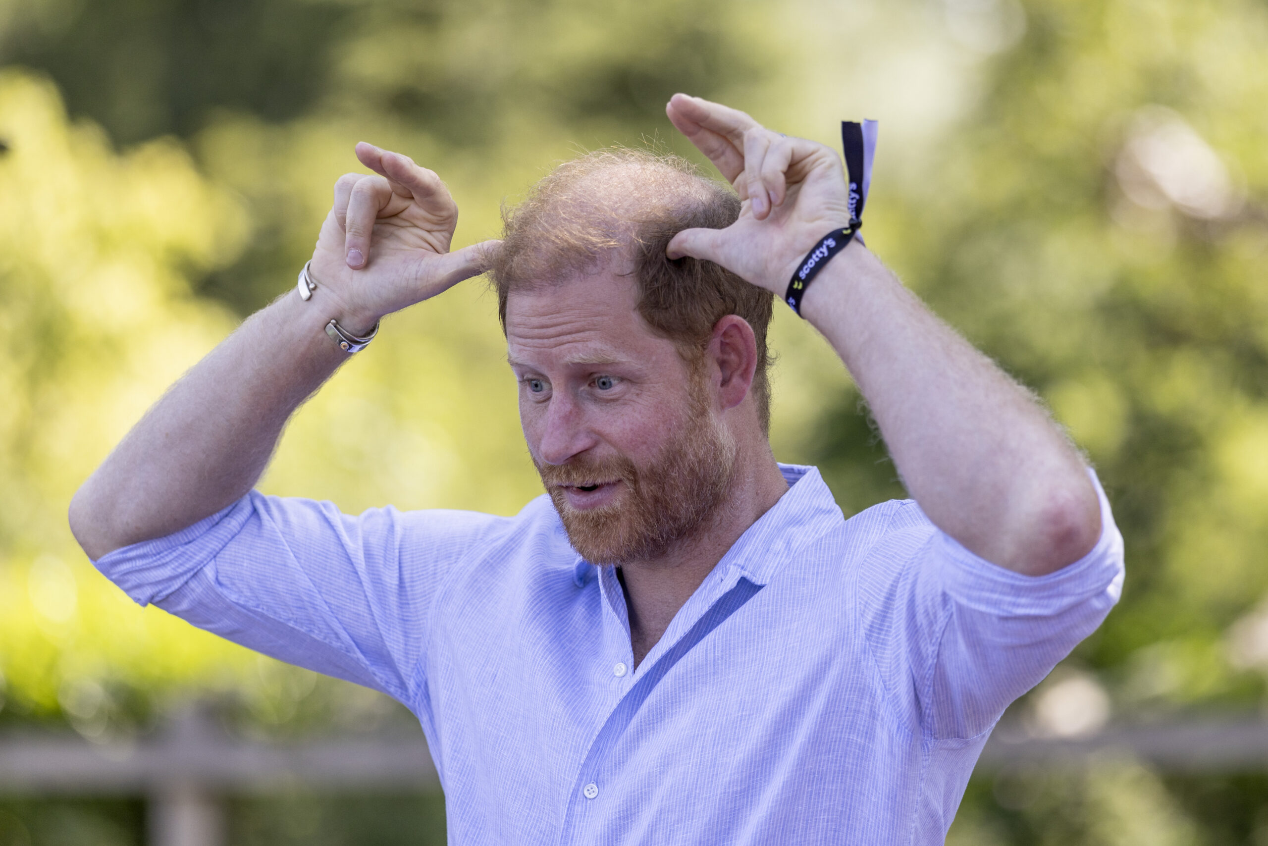 Harry has shown he is willing to make the subject part of the joke himself, even quipping during a recent Invictus Games