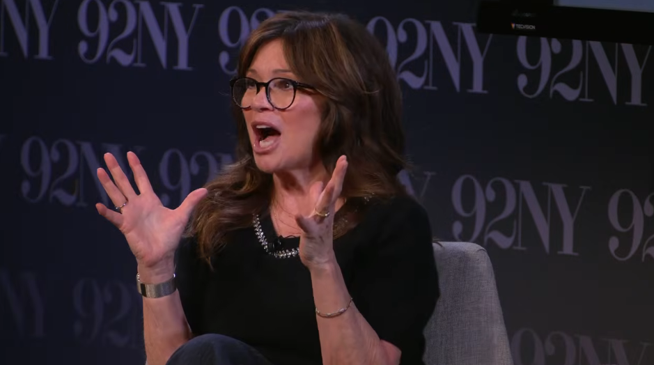 Valerie Bertinelli talking about her new book with Drew Barrymore on March 24, 2026 | Source: YouTube/The 92nd Street Y,