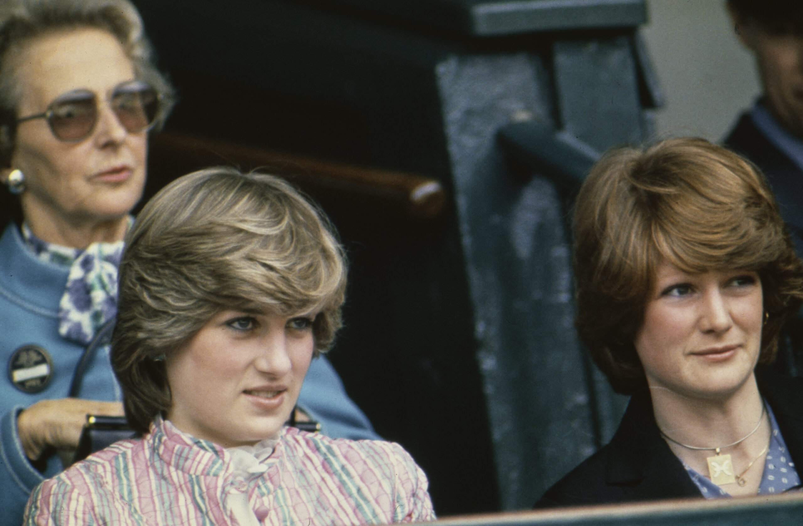 Unlike the Windsor side, the Spencers stayed much closer to the Sussexes. In this photo, Lady Diana Spencer and her sist