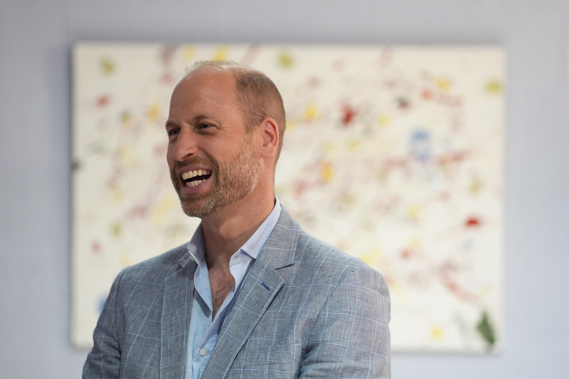 William visited the Common Room at Eagle House in Hastings on July 9, 2026, as part of an engagement highlighting local 